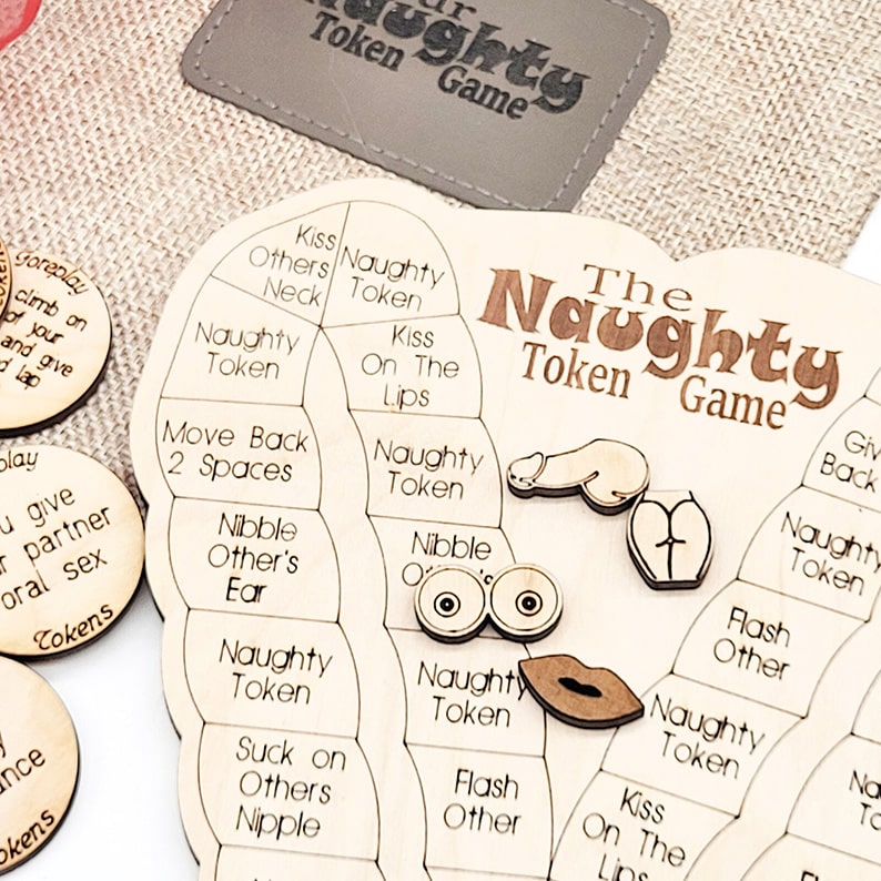 Naughty Token Board Game - CollectibleJoy