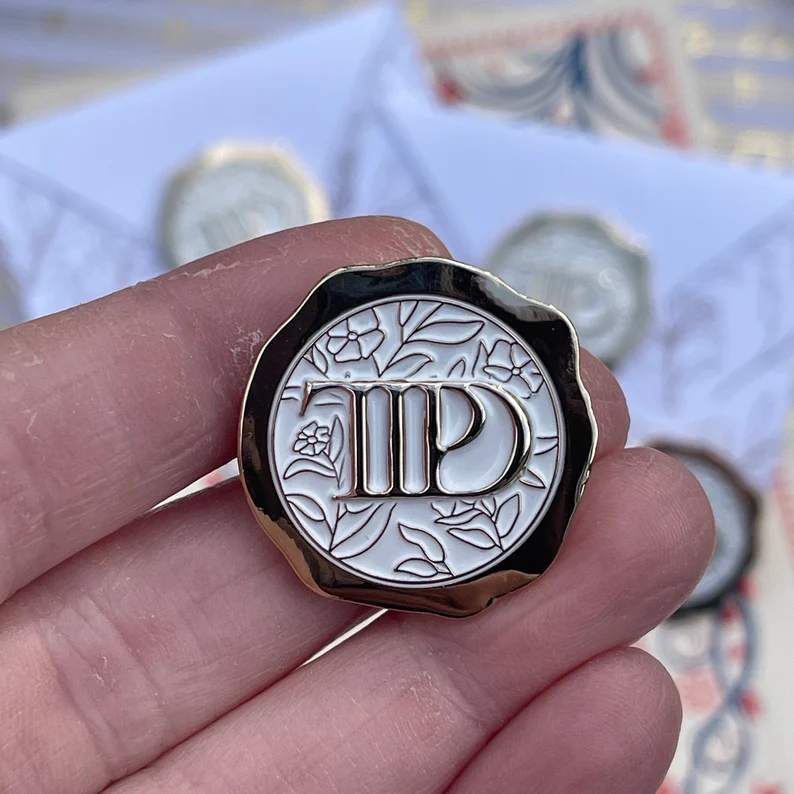 TTPD 3D Wax Seal Enamel Pin - CollectibleJoy