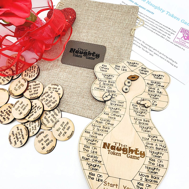 Naughty Token Board Game - CollectibleJoy