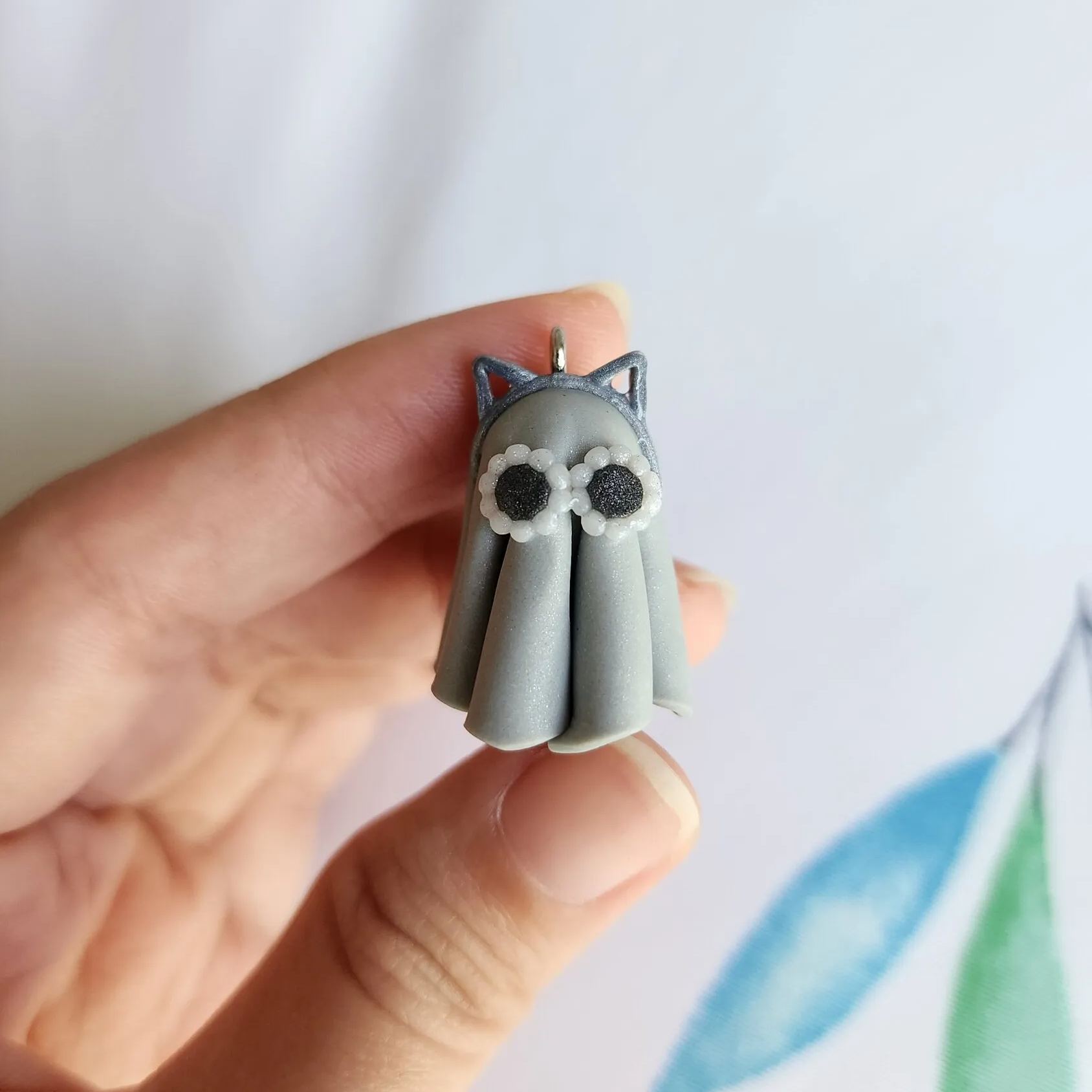 Anti-Hero Ghosts Polymer Earring