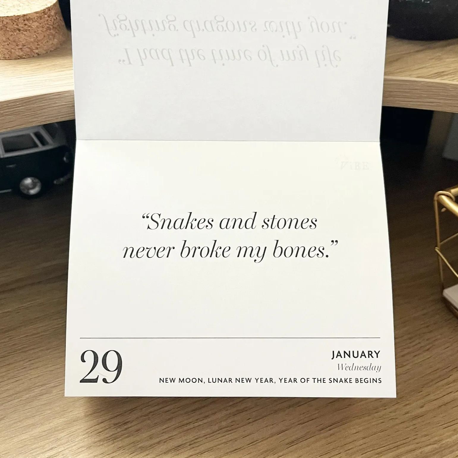 Daily Swiftie Desktop Calendar