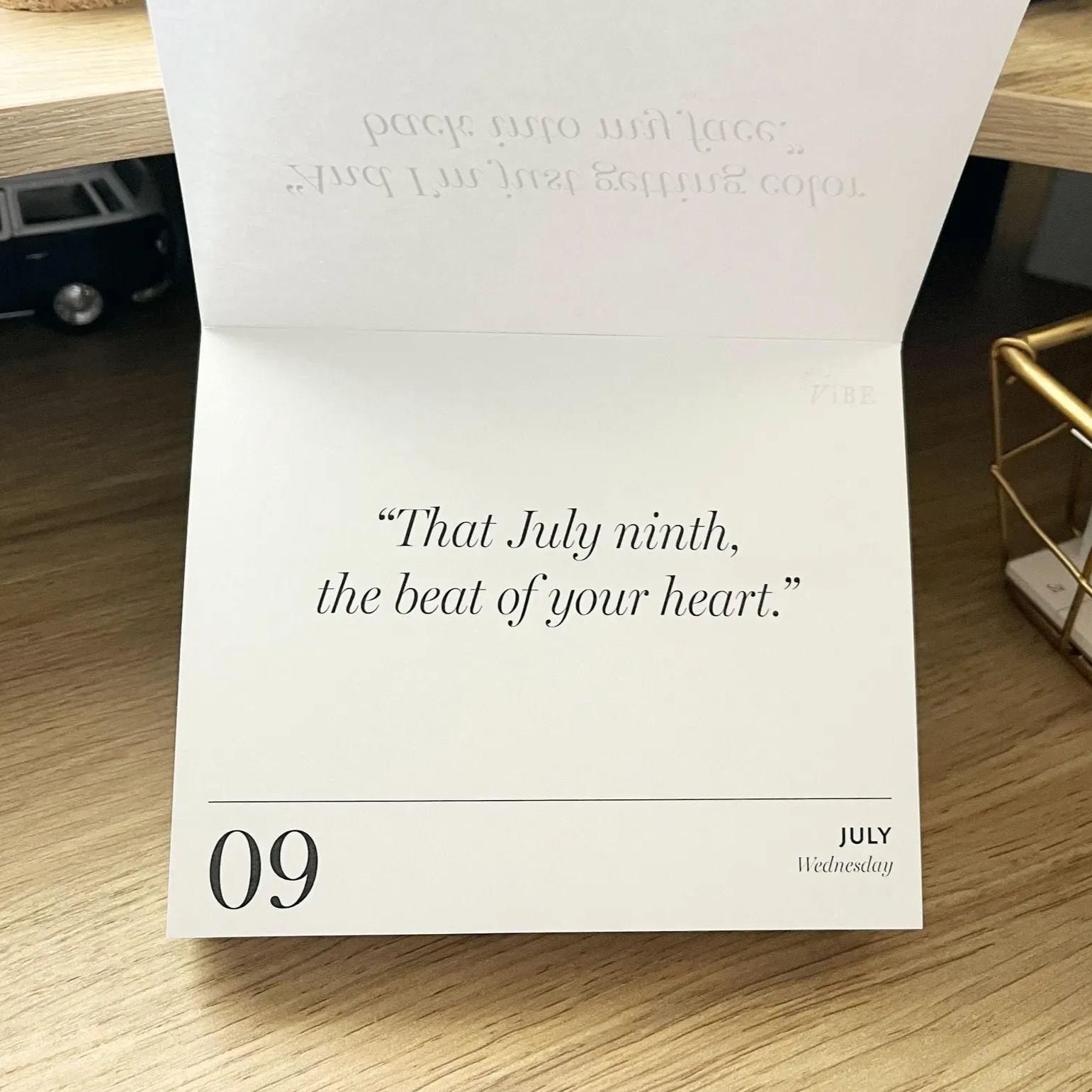 Daily Swiftie Desktop Calendar