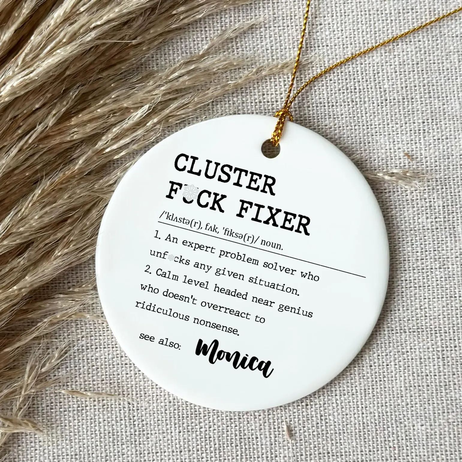 Cluster Fuck Fixer Ornament