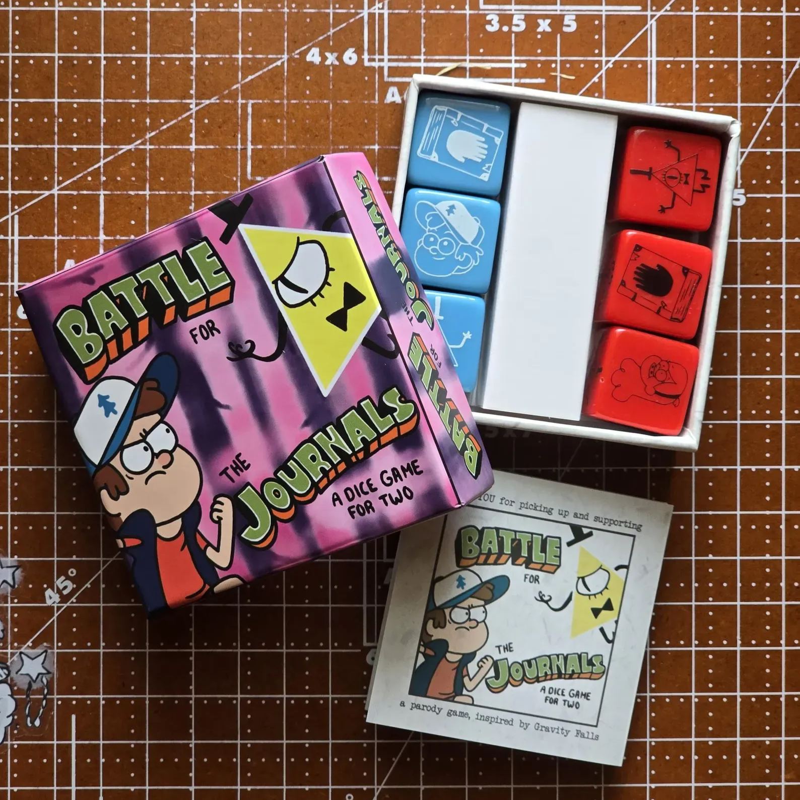 A Dice Game for Two (Inspired by Gravity Falls)