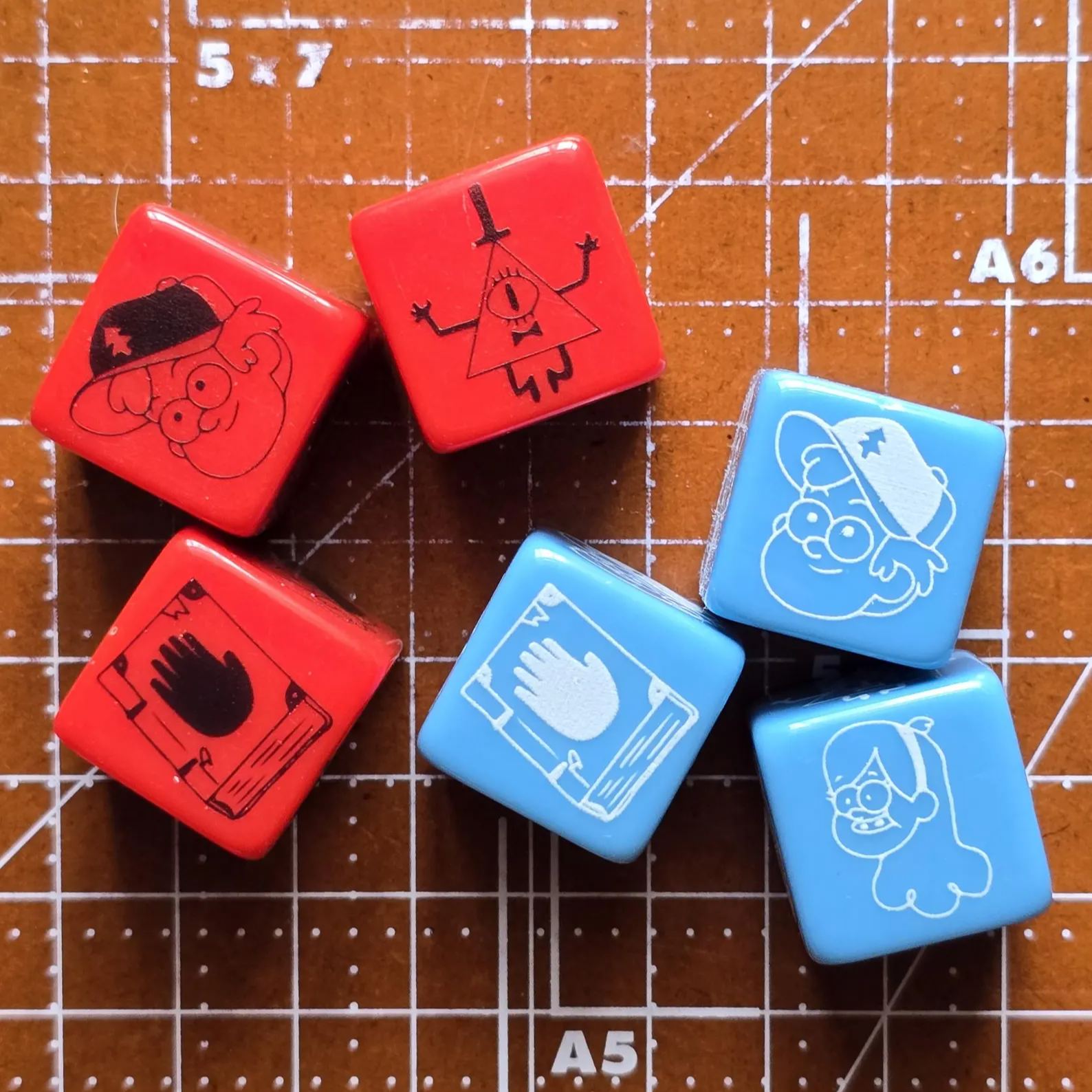 A Dice Game for Two (Inspired by Gravity Falls)