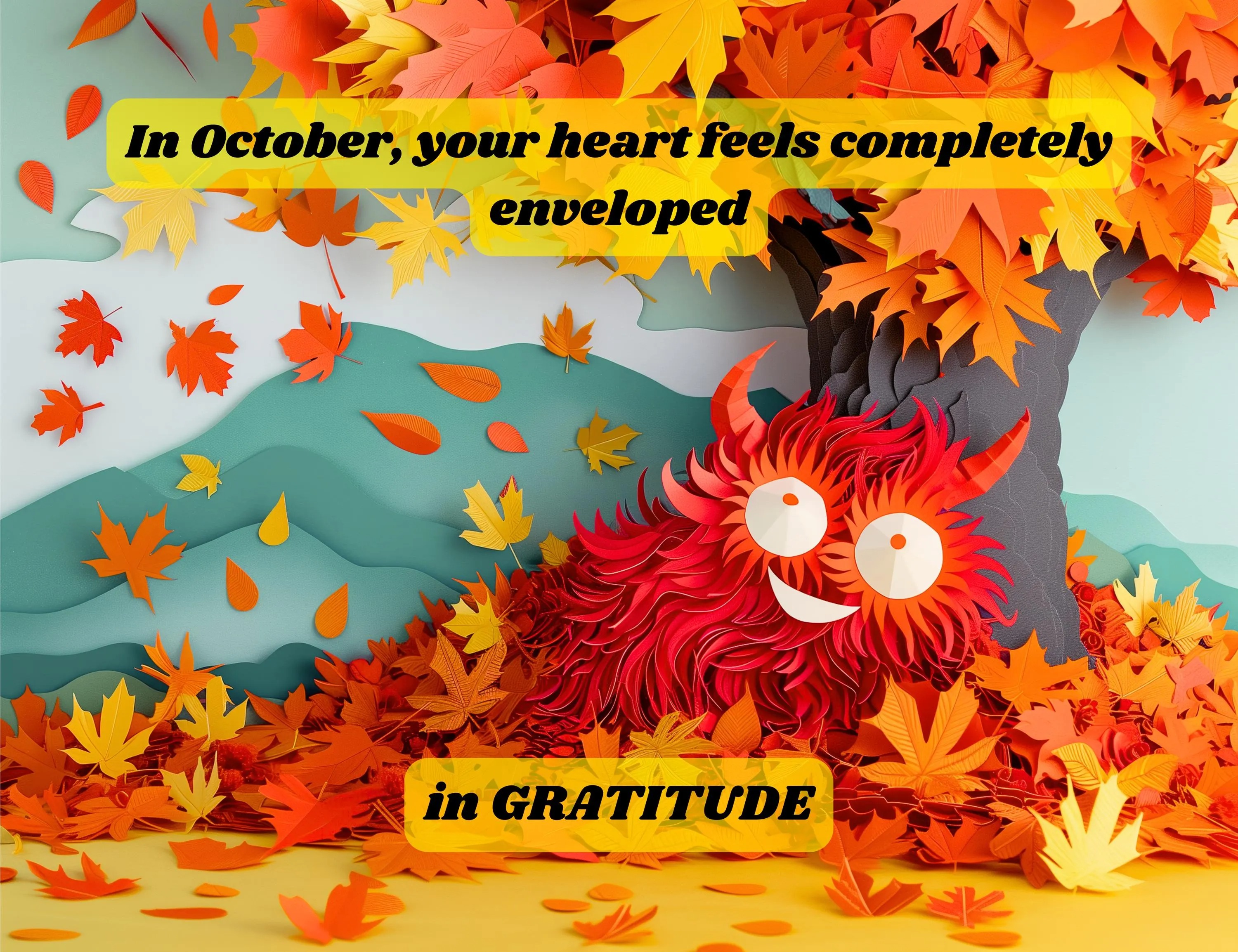 Inspirational Monsters – 2026 Wall Calendar