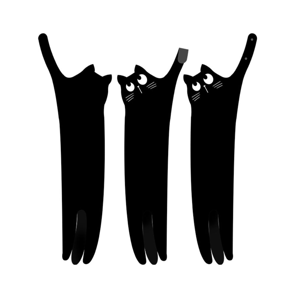 Adorable Cat Hand Towels - Rolling Eyes