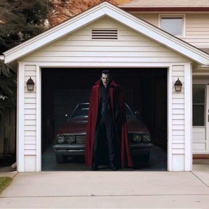 The BloodSucker Halloween Garage Door Cover D468