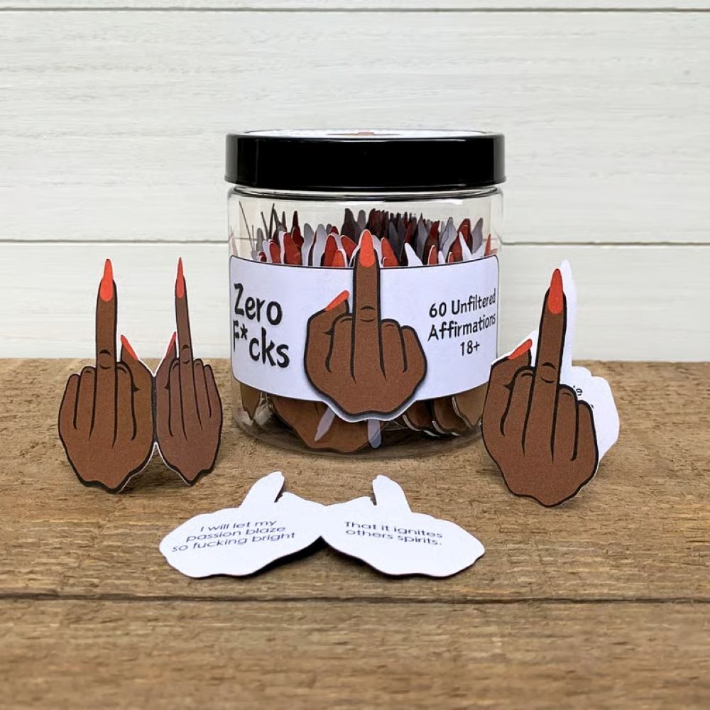 Positive Pickle Emotional Support Affirmation Cards