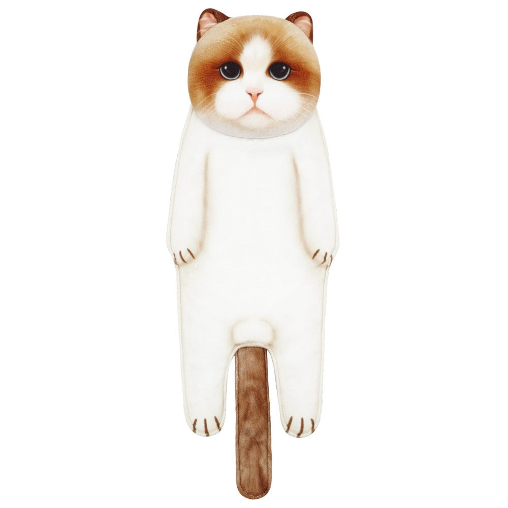 Adorable Cat Hand Towel With Hanging Loop - H548