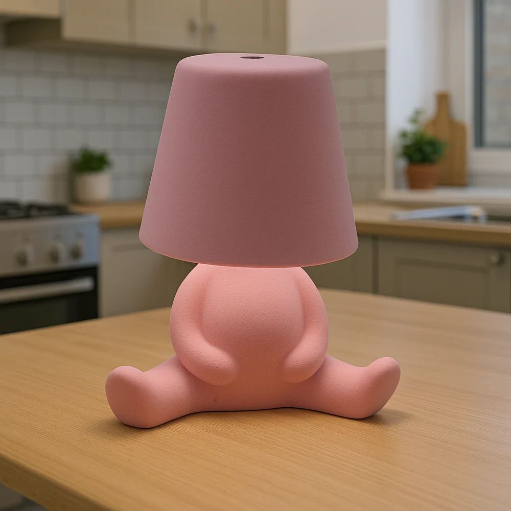 Moodster Lamp - A Playful Twist on The Thinker