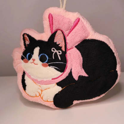 Adorable Cat Hand Towels - H549