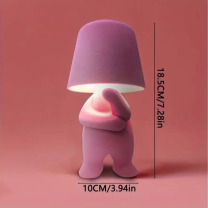 Moodster Lamp - A Playful Twist on The Thinker