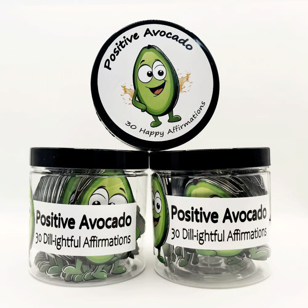 Positive Pickle Emotional Support Affirmation Cards