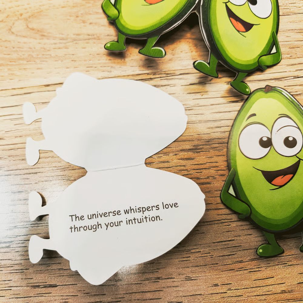Positive Pickle Emotional Support Affirmation Cards