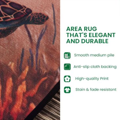 Forest Den Watcher - 3D Illusion Area Rug - H628