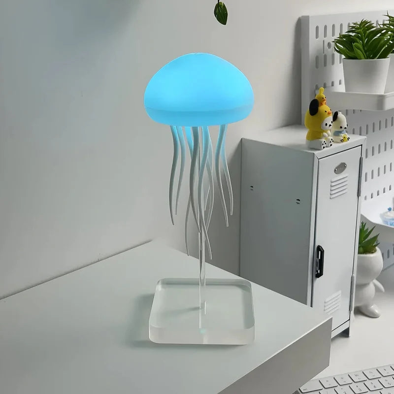 Dancing LED Jellyfish Lamp with Multi-Color Light Options