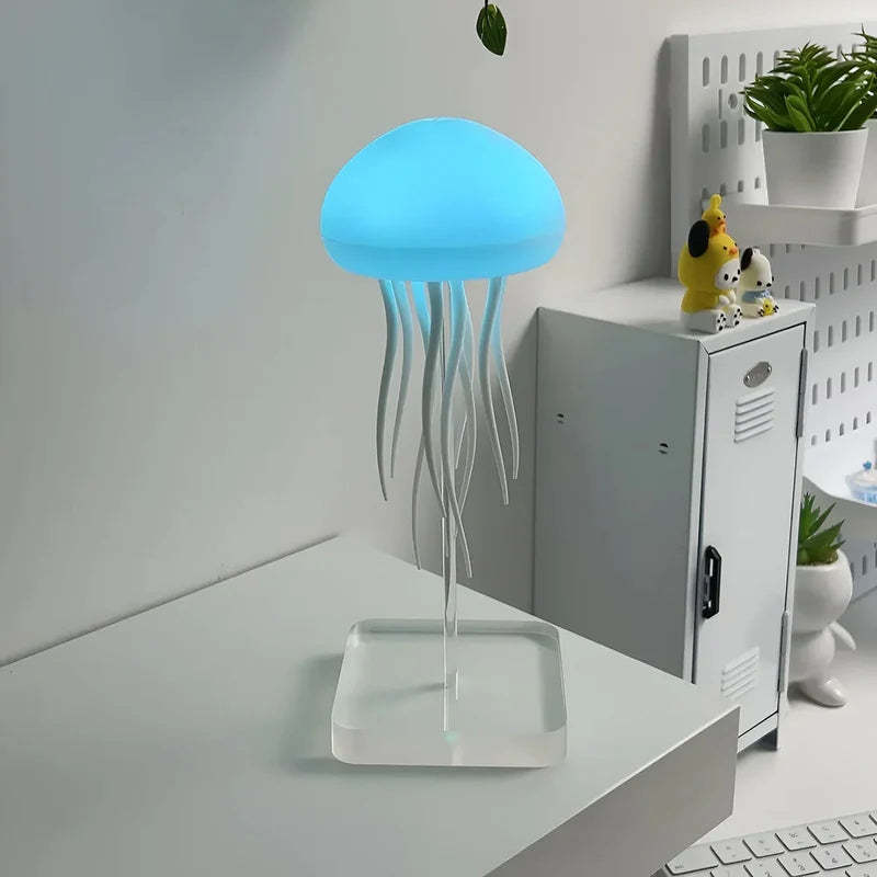 Dancing LED Jellyfish Lamp with Multi-Color Light Options