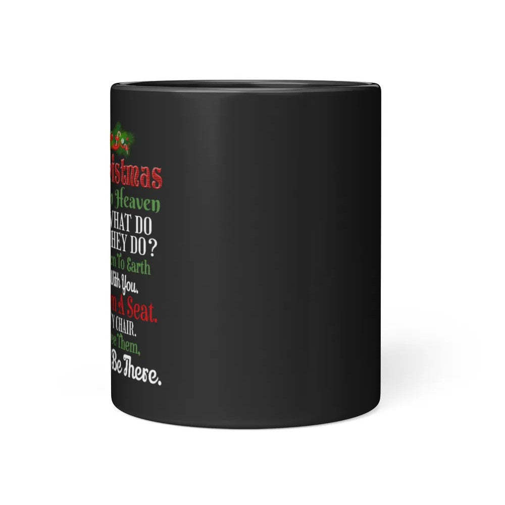 Christmas In Heaven Mug – One Empty Chair Holiday Memorial Mug