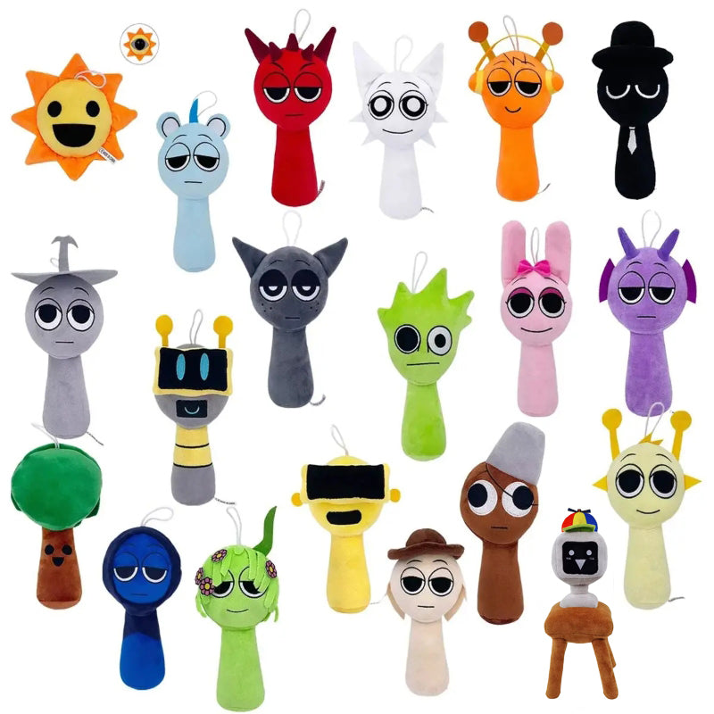 Sprunki Plush Stuffed Dolls