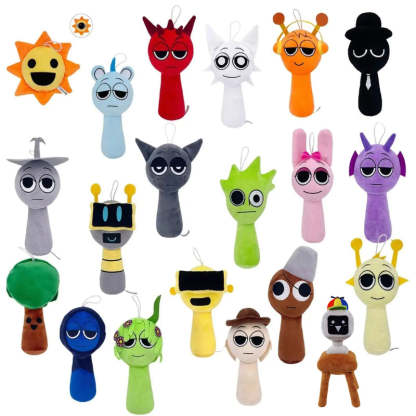 Sprunki Plush Stuffed Dolls