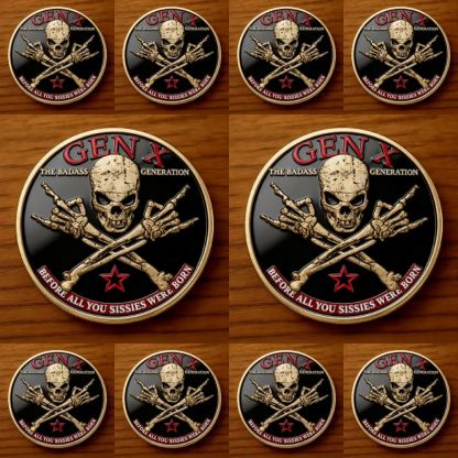 GEN X Coin – The Ultimate Tribute to the Badass Generation