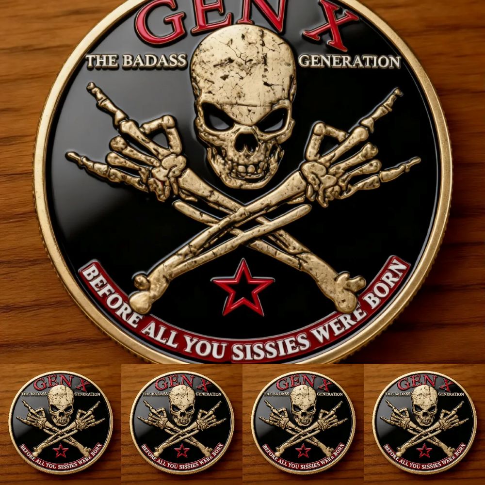 GEN X Coin – The Ultimate Tribute to the Badass Generation