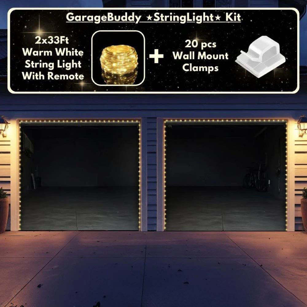 Empty Garage Halloween Garage Door Covers D462