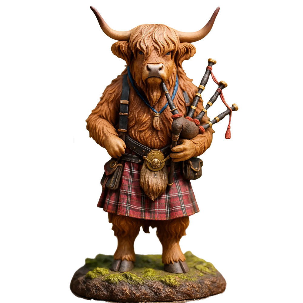 Highland Cow Advent Calendar 2026 - 3D Handmade Highland Cow Doll (24Pcs)