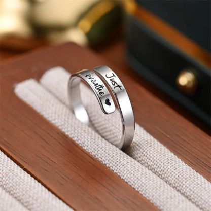 Just Breathe Ring