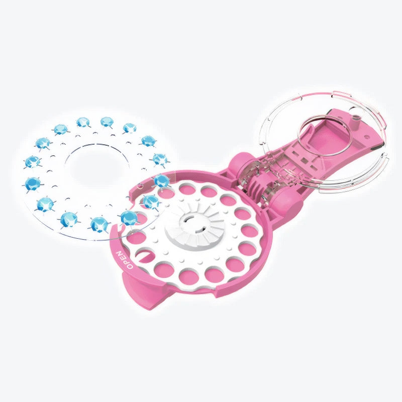 ✨Glitter Diamond Styling Tools Hair Gemstone Styling Set - No Heat Required Hair Styling Accessories