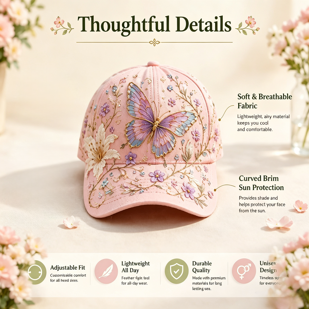 Garden Morning Cap
