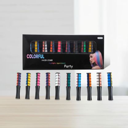 Festive Fun Hair Chalk Combs 🌈
