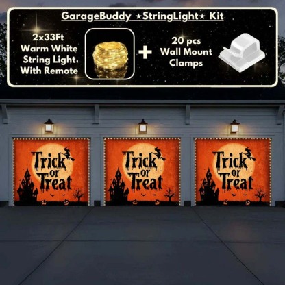 Trick Or Treat Halloween Garage Door Covers D464