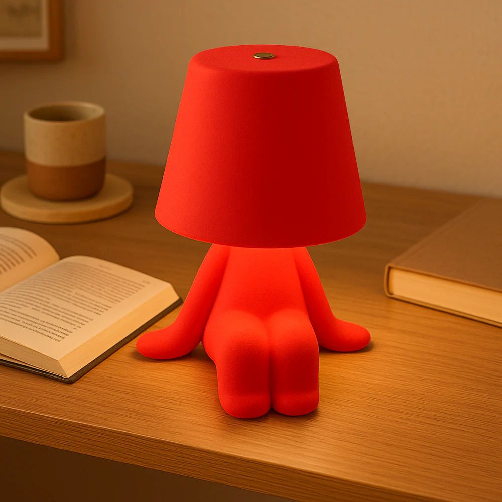 Moodster Lamp - A Playful Twist on The Thinker