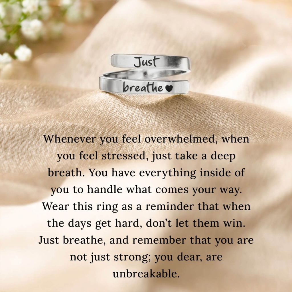 Just Breathe Ring