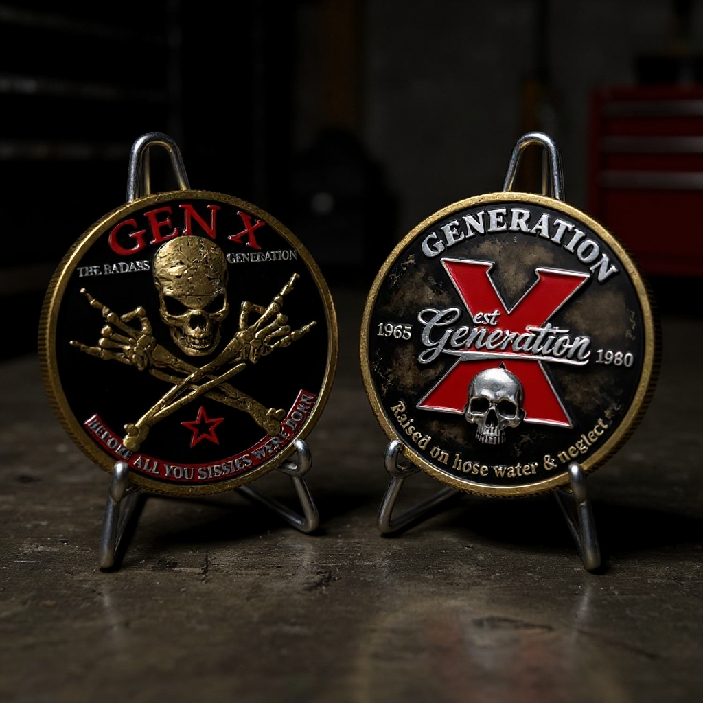 GEN X Coin – The Ultimate Tribute to the Badass Generation