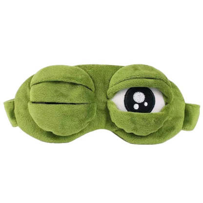 Cute 3D Frog Sleep Eye Mask