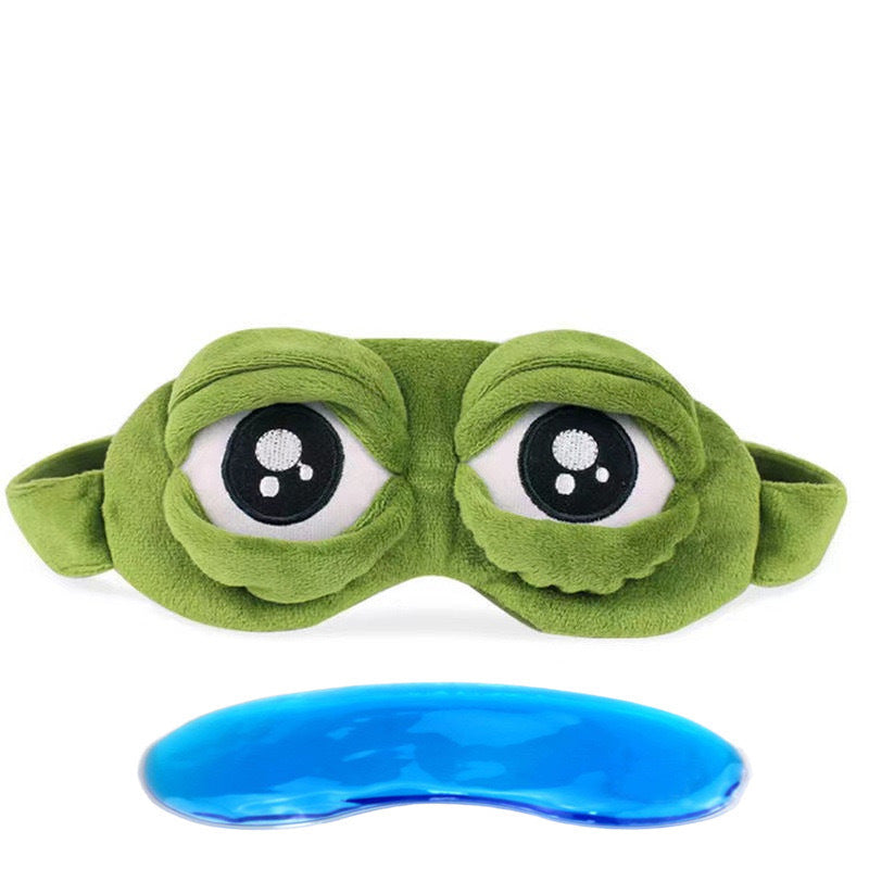 Cute 3D Frog Sleep Eye Mask