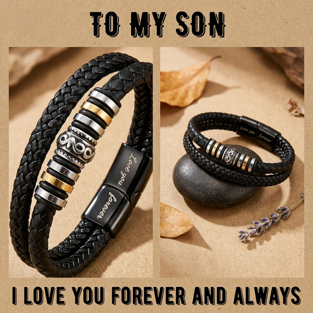 To My Son - Love You Forever - Black