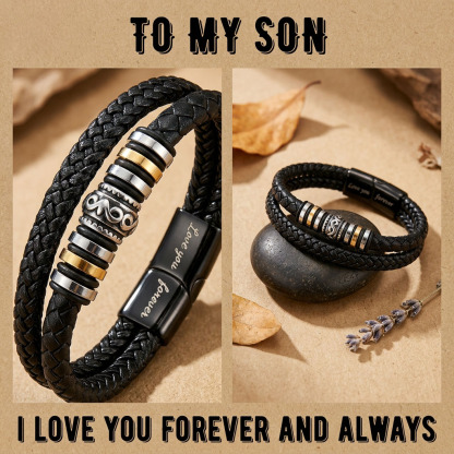 To My Son - Love You Forever - Black