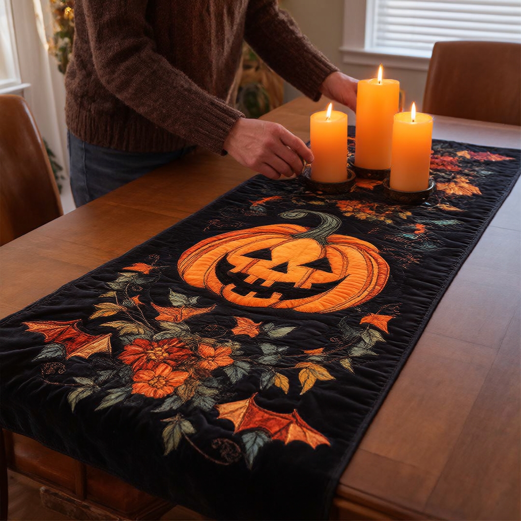 Halloween Cheer Table Runner