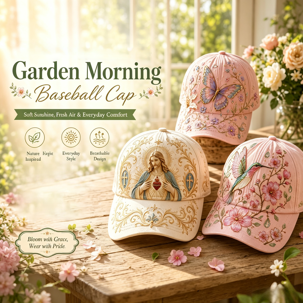 Garden Morning Cap