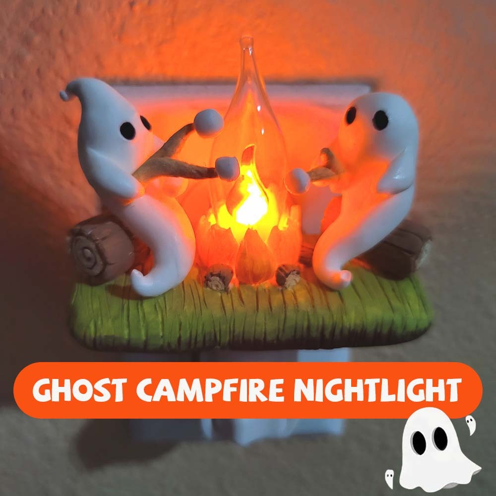 Ghost Campfire Flickering Nightlight