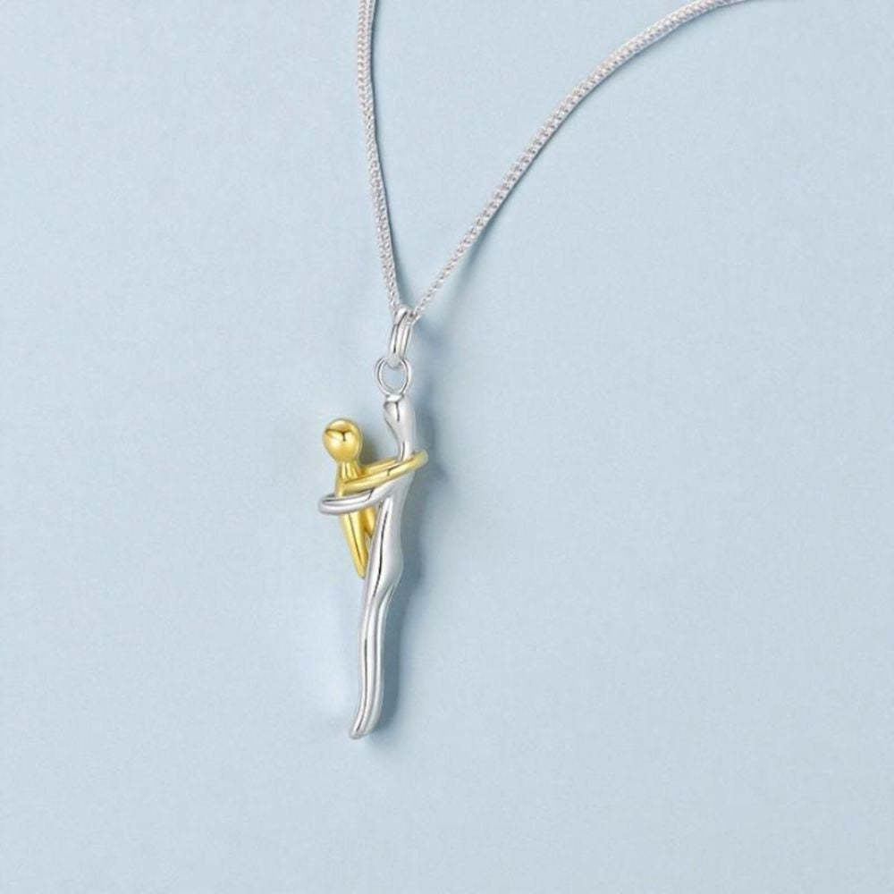 Forever Bond - Mother & Child Hug Necklace