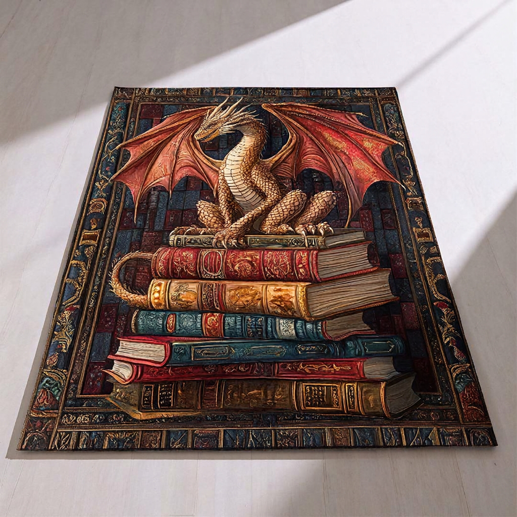 Wisdom Dragon Area Rug - H747