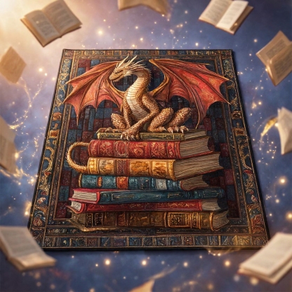 Wisdom Dragon Area Rug - H747