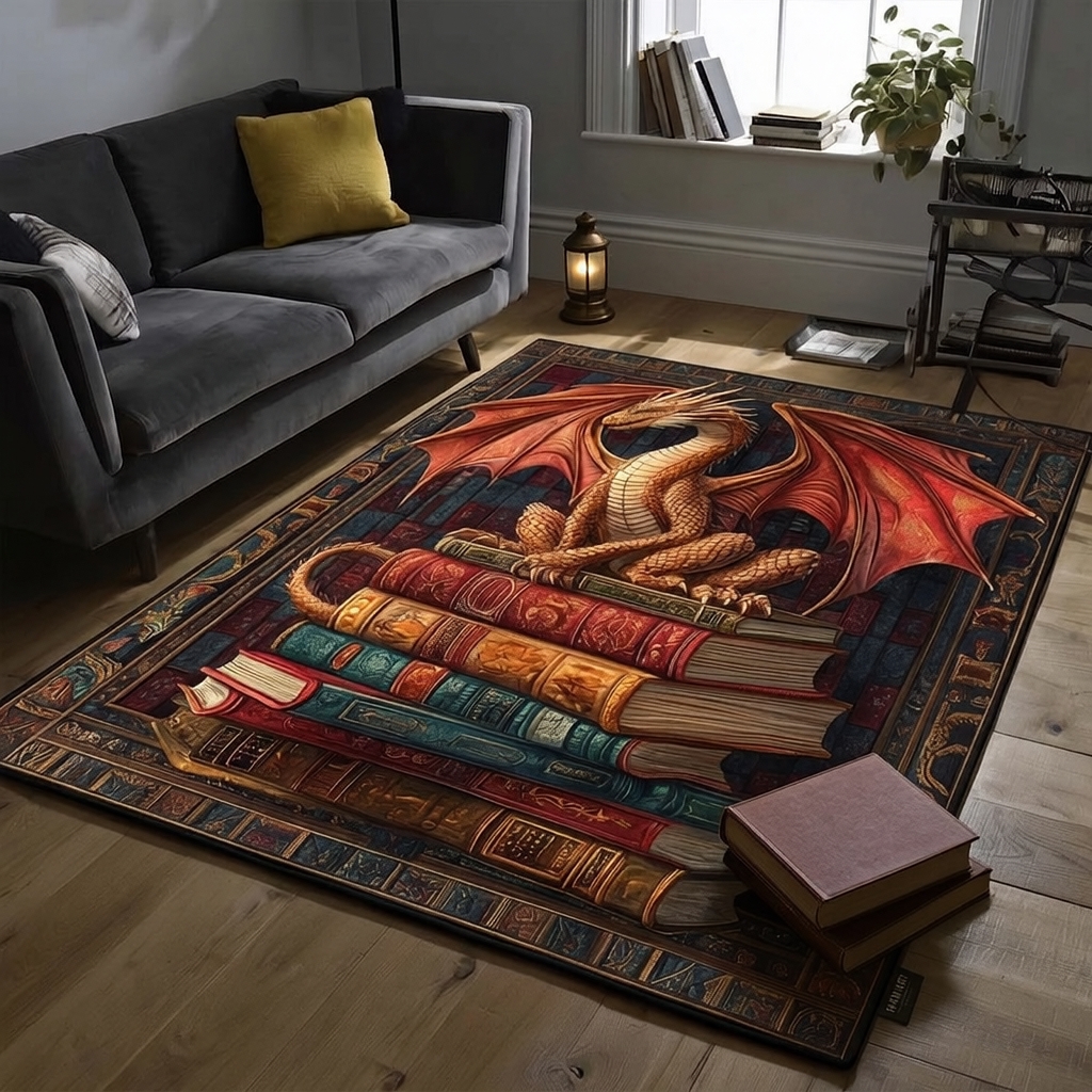 Wisdom Dragon Area Rug - H747