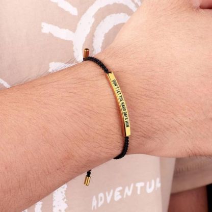 Don't Let The Hard Days Win Tube Bracelet