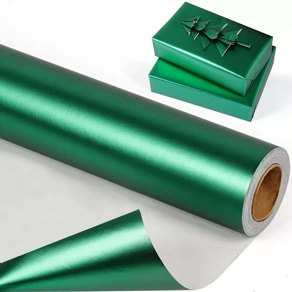 Holiday gift wrap paper roll for wrapping Christmas presents